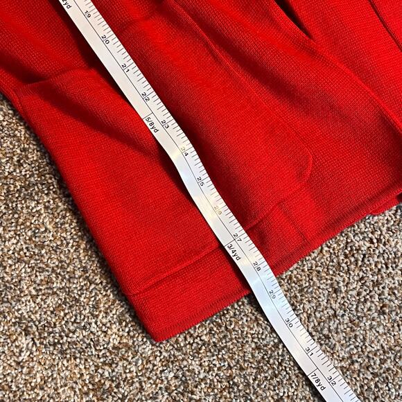 Anthropologie HWR Owen Blazer Wool Cardigan. Red Size XS - Picture 6 of 9